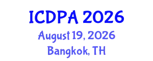 International Conference on Developmental Psychology and Adolescence (ICDPA) August 19, 2026 - Bangkok, Thailand