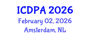 International Conference on Developmental Psychology and Adolescence (ICDPA) February 02, 2026 - Amsterdam, Netherlands