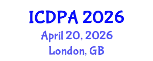 International Conference on Developmental Psychology and Adolescence (ICDPA) April 20, 2026 - London, United Kingdom