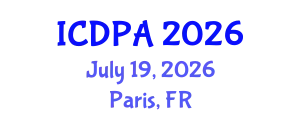 International Conference on Developmental Psychology and Adolescence (ICDPA) July 19, 2026 - Paris, France