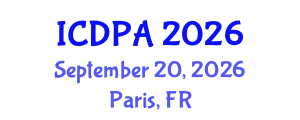 International Conference on Developmental Psychology and Adolescence (ICDPA) September 20, 2026 - Paris, France