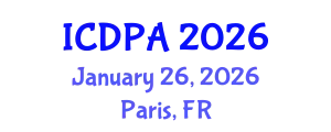 International Conference on Developmental Psychology and Adolescence (ICDPA) January 26, 2026 - Paris, France