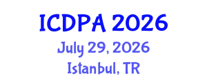 International Conference on Developmental Psychology and Adolescence (ICDPA) July 29, 2026 - Istanbul, Turkey