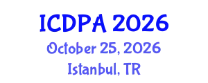 International Conference on Developmental Psychology and Adolescence (ICDPA) October 25, 2026 - Istanbul, Turkey