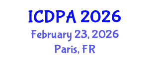 International Conference on Developmental Psychology and Adolescence (ICDPA) February 23, 2026 - Paris, France