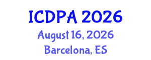 International Conference on Developmental Psychology and Adolescence (ICDPA) August 16, 2026 - Barcelona, Spain