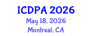 International Conference on Developmental Psychology and Adolescence (ICDPA) May 18, 2026 - Montreal, Canada