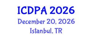 International Conference on Developmental Psychology and Adolescence (ICDPA) December 20, 2026 - Istanbul, Turkey