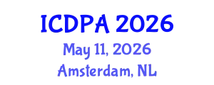 International Conference on Developmental Psychology and Adolescence (ICDPA) May 11, 2026 - Amsterdam, Netherlands