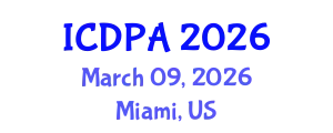 International Conference on Developmental Psychology and Adolescence (ICDPA) March 09, 2026 - Miami, United States
