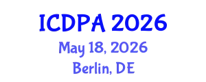 International Conference on Developmental Psychology and Adolescence (ICDPA) May 18, 2026 - Berlin, Germany