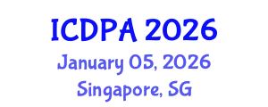 International Conference on Developmental Psychology and Adolescence (ICDPA) January 05, 2026 - Singapore, Singapore