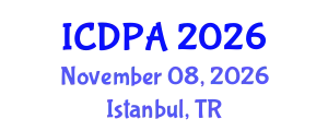 International Conference on Developmental Psychology and Adolescence (ICDPA) November 08, 2026 - Istanbul, Turkey