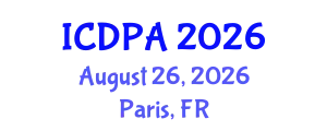 International Conference on Developmental Psychology and Adolescence (ICDPA) August 26, 2026 - Paris, France