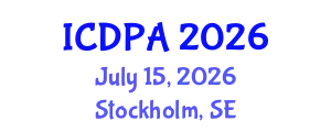 International Conference on Developmental Psychology and Adolescence (ICDPA) July 15, 2026 - Stockholm, Sweden