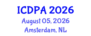 International Conference on Developmental Psychology and Adolescence (ICDPA) August 05, 2026 - Amsterdam, Netherlands