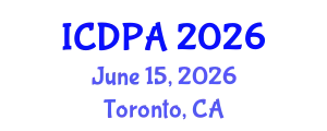 International Conference on Developmental Psychology and Adolescence (ICDPA) June 15, 2026 - Toronto, Canada