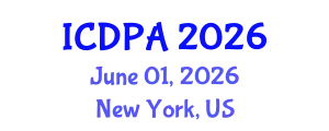 International Conference on Developmental Psychology and Adolescence (ICDPA) June 01, 2026 - New York, United States