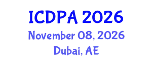 International Conference on Developmental Psychology and Adolescence (ICDPA) November 08, 2026 - Dubai, United Arab Emirates