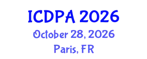 International Conference on Developmental Psychology and Adolescence (ICDPA) October 28, 2026 - Paris, France