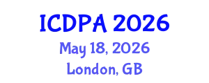 International Conference on Developmental Psychology and Adolescence (ICDPA) May 18, 2026 - London, United Kingdom