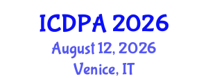 International Conference on Developmental Psychology and Adolescence (ICDPA) August 12, 2026 - Venice, Italy