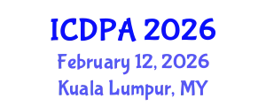 International Conference on Developmental Psychology and Adolescence (ICDPA) February 12, 2026 - Kuala Lumpur, Malaysia