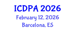 International Conference on Developmental Psychology and Adolescence (ICDPA) February 12, 2026 - Barcelona, Spain