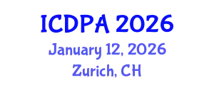 International Conference on Developmental Psychology and Adolescence (ICDPA) January 12, 2026 - Zurich, Switzerland