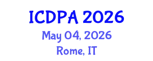 International Conference on Developmental Psychology and Adolescence (ICDPA) May 04, 2026 - Rome, Italy