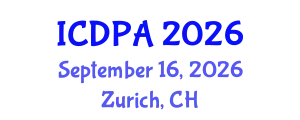 International Conference on Developmental Psychology and Adolescence (ICDPA) September 16, 2026 - Zurich, Switzerland