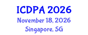 International Conference on Developmental Psychology and Adolescence (ICDPA) November 18, 2026 - Singapore, Singapore