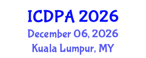 International Conference on Developmental Psychology and Adolescence (ICDPA) December 06, 2026 - Kuala Lumpur, Malaysia