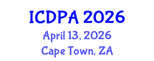 International Conference on Developmental Psychology and Adolescence (ICDPA) April 13, 2026 - Cape Town, South Africa