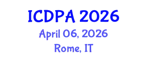 International Conference on Developmental Psychology and Adolescence (ICDPA) April 06, 2026 - Rome, Italy