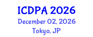 International Conference on Developmental Psychology and Adolescence (ICDPA) December 02, 2026 - Tokyo, Japan