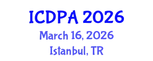 International Conference on Developmental Psychology and Adolescence (ICDPA) March 16, 2026 - Istanbul, Turkey
