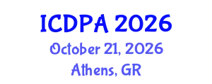 International Conference on Developmental Psychology and Adolescence (ICDPA) October 21, 2026 - Athens, Greece