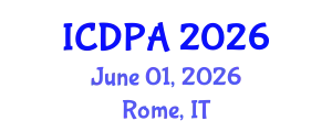 International Conference on Developmental Psychology and Adolescence (ICDPA) June 01, 2026 - Rome, Italy