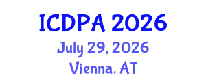 International Conference on Developmental Psychology and Adolescence (ICDPA) July 29, 2026 - Vienna, Austria