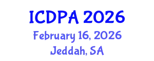 International Conference on Developmental Psychology and Adolescence (ICDPA) February 16, 2026 - Jeddah, Saudi Arabia