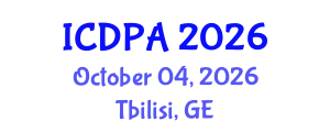 International Conference on Developmental Psychology and Adolescence (ICDPA) October 04, 2026 - Tbilisi, Georgia