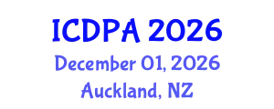 International Conference on Developmental Psychology and Adolescence (ICDPA) December 01, 2026 - Auckland, New Zealand