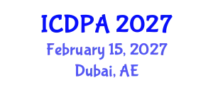 International Conference on Developmental Psychology and Adolescence (ICDPA) February 15, 2027 - Dubai, United Arab Emirates