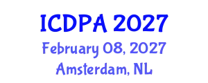 International Conference on Developmental Psychology and Adolescence (ICDPA) February 08, 2027 - Amsterdam, Netherlands