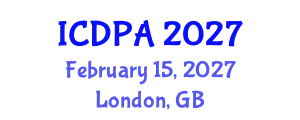 International Conference on Developmental Psychology and Adolescence (ICDPA) February 15, 2027 - London, United Kingdom