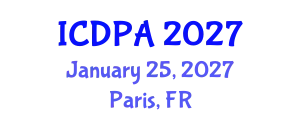 International Conference on Developmental Psychology and Adolescence (ICDPA) January 25, 2027 - Paris, France