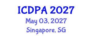 International Conference on Developmental Psychology and Adolescence (ICDPA) May 03, 2027 - Singapore, Singapore