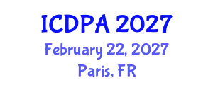 International Conference on Developmental Psychology and Adolescence (ICDPA) February 22, 2027 - Paris, France