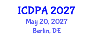 International Conference on Developmental Psychology and Adolescence (ICDPA) May 20, 2027 - Berlin, Germany